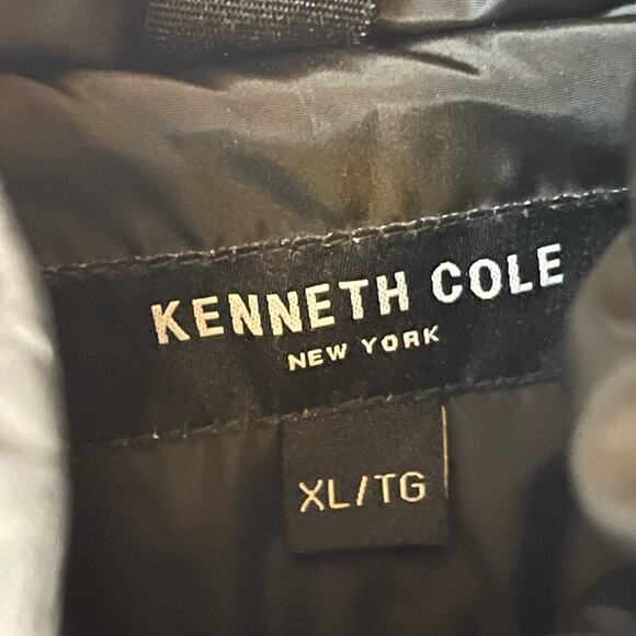 Kenneth Cole Full Length Parka Faux Fur Hooded Jacket in Black ‎ Size XL NWT - Picture 9 of 12